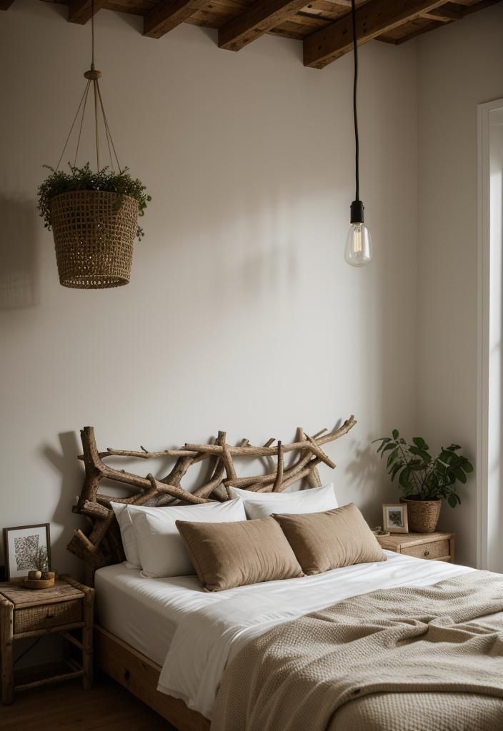 11. Driftwood Art and Lamps - photo 2