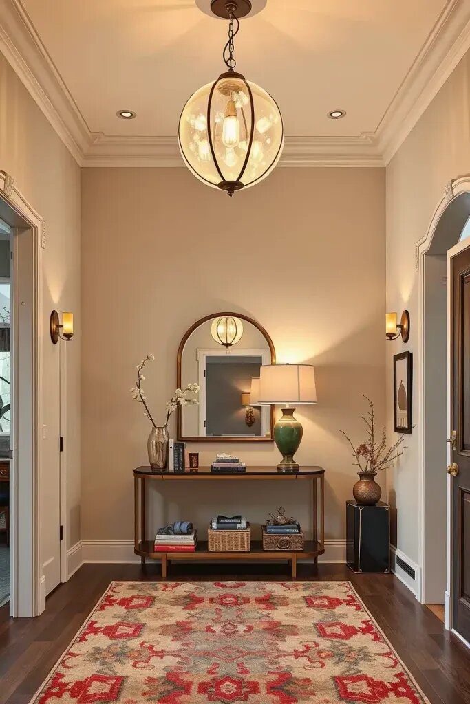 Layered Lighting Ideas for a Fresh, Stylish Foyer