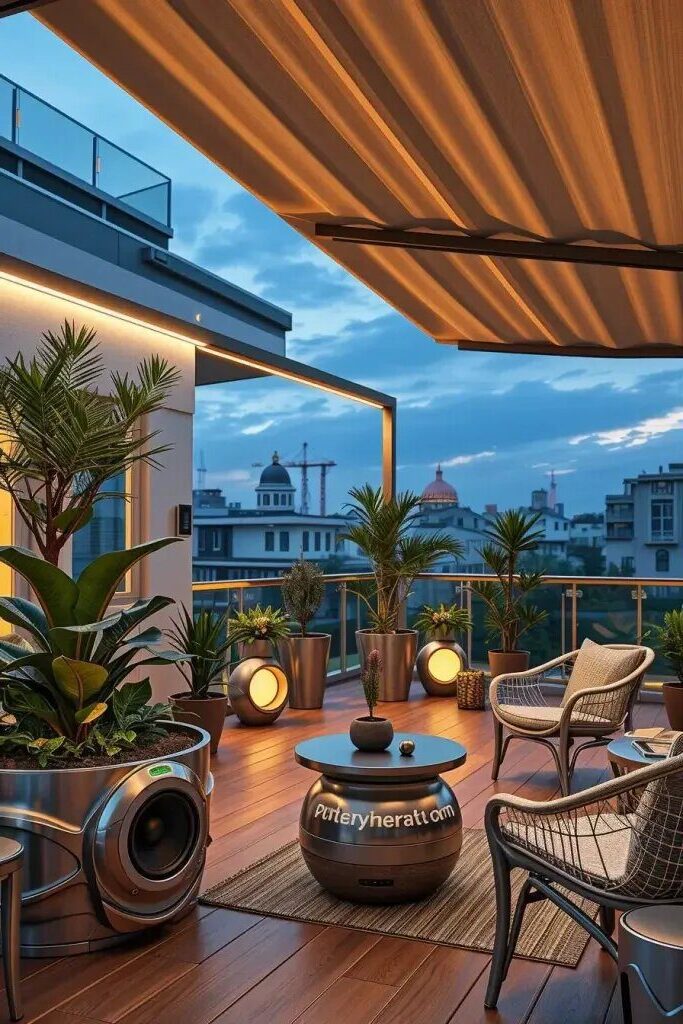 Smart Technology and Automation for Modern Terraces