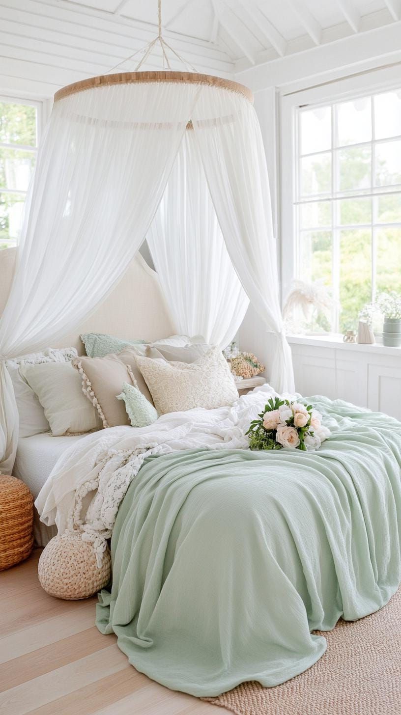 13. Whimsical Bed Canopy