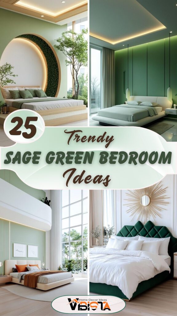 25 Trendy Sage Green Bedroom Ideas For 2025