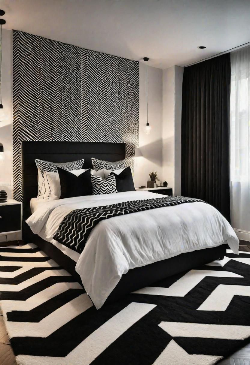 7. Bold Chevron Area Rugs