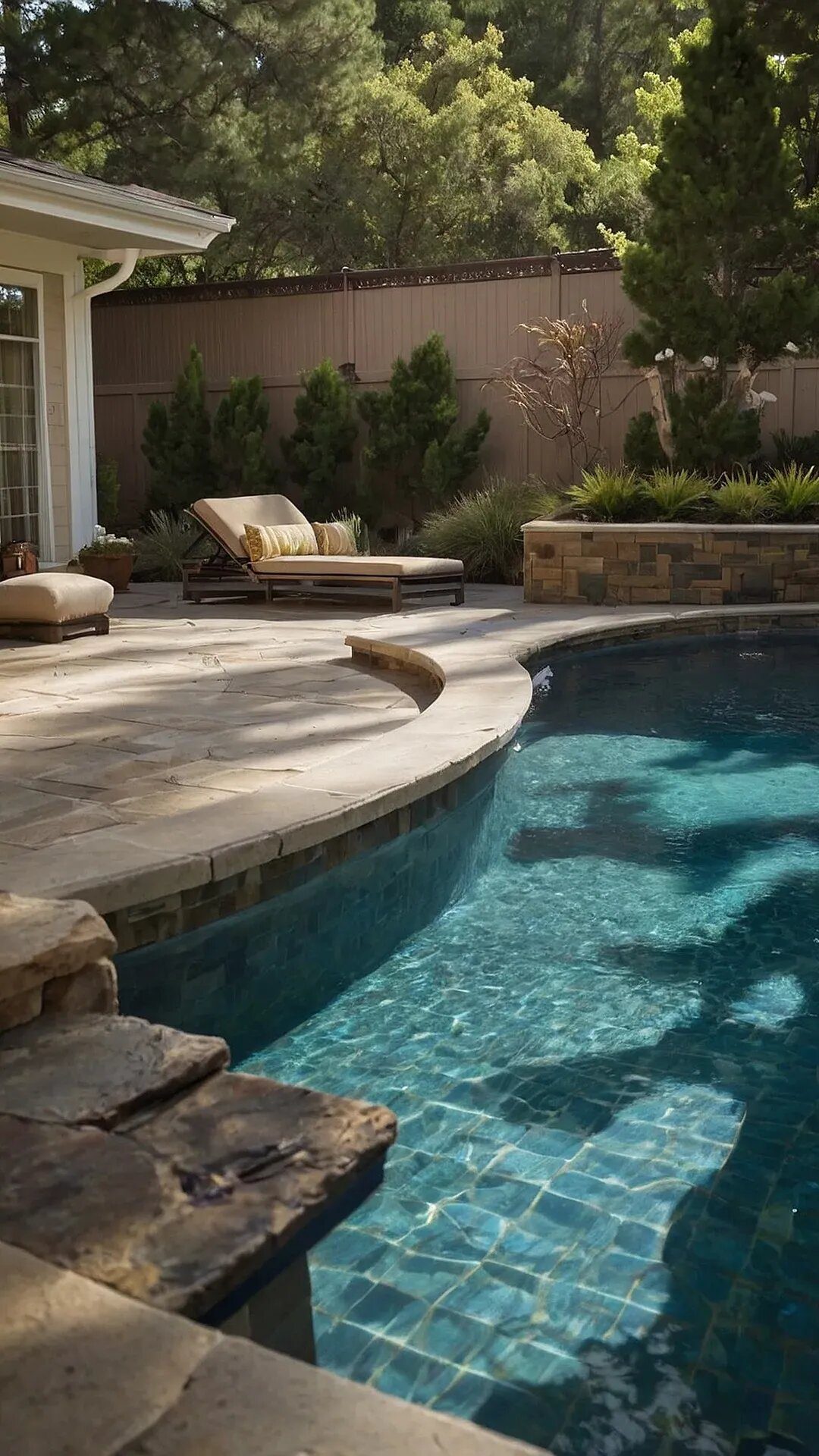 3. Small Inground Pool Design Aesthetics