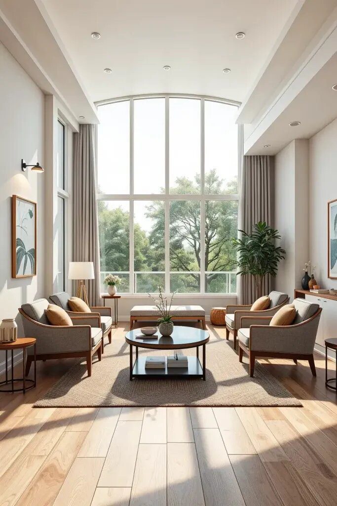 Strategic Furniture Placement for Framed Views