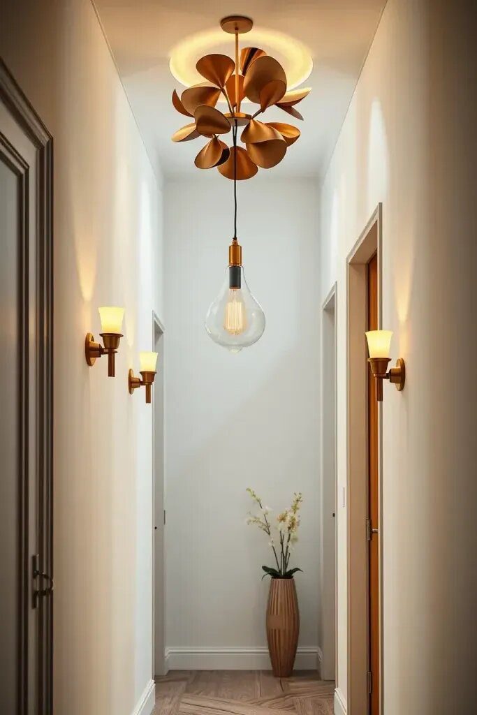 Statement Lighting Ideas for Compact Hallways - photo 2