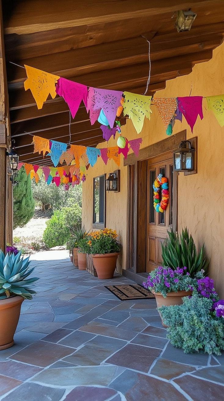 11. Festive Fiesta With Paper Garlands - photo 2