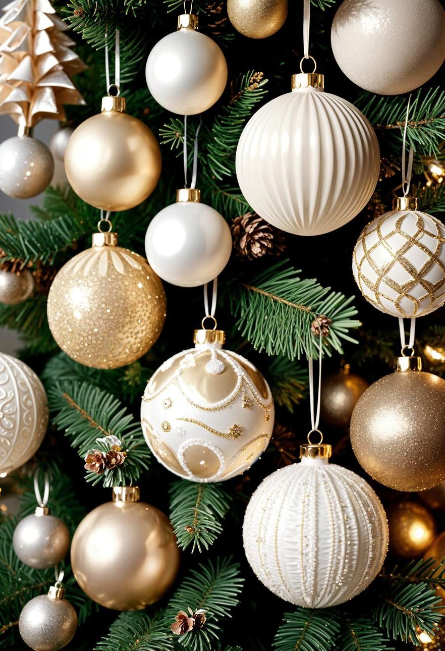 16. Textured Bauble Arrangements - photo 3