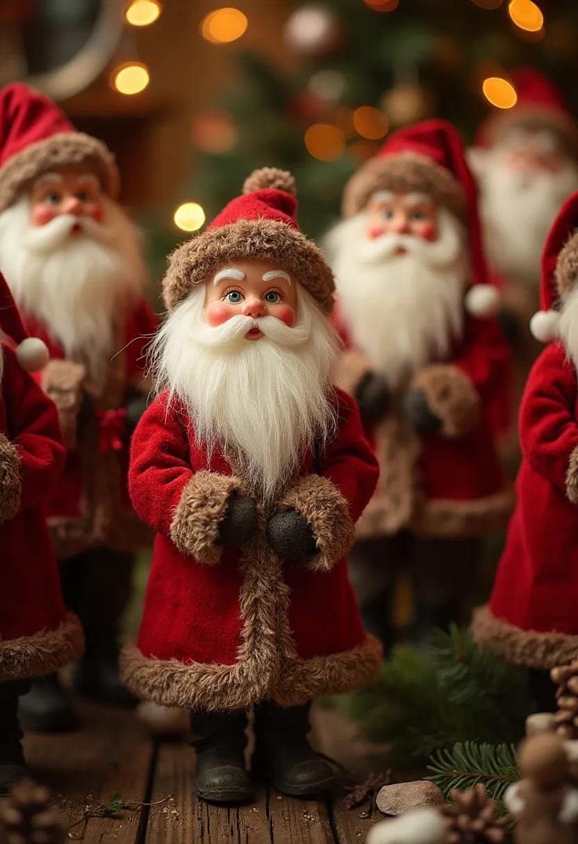 6. Vintage Santa Decor Highlights