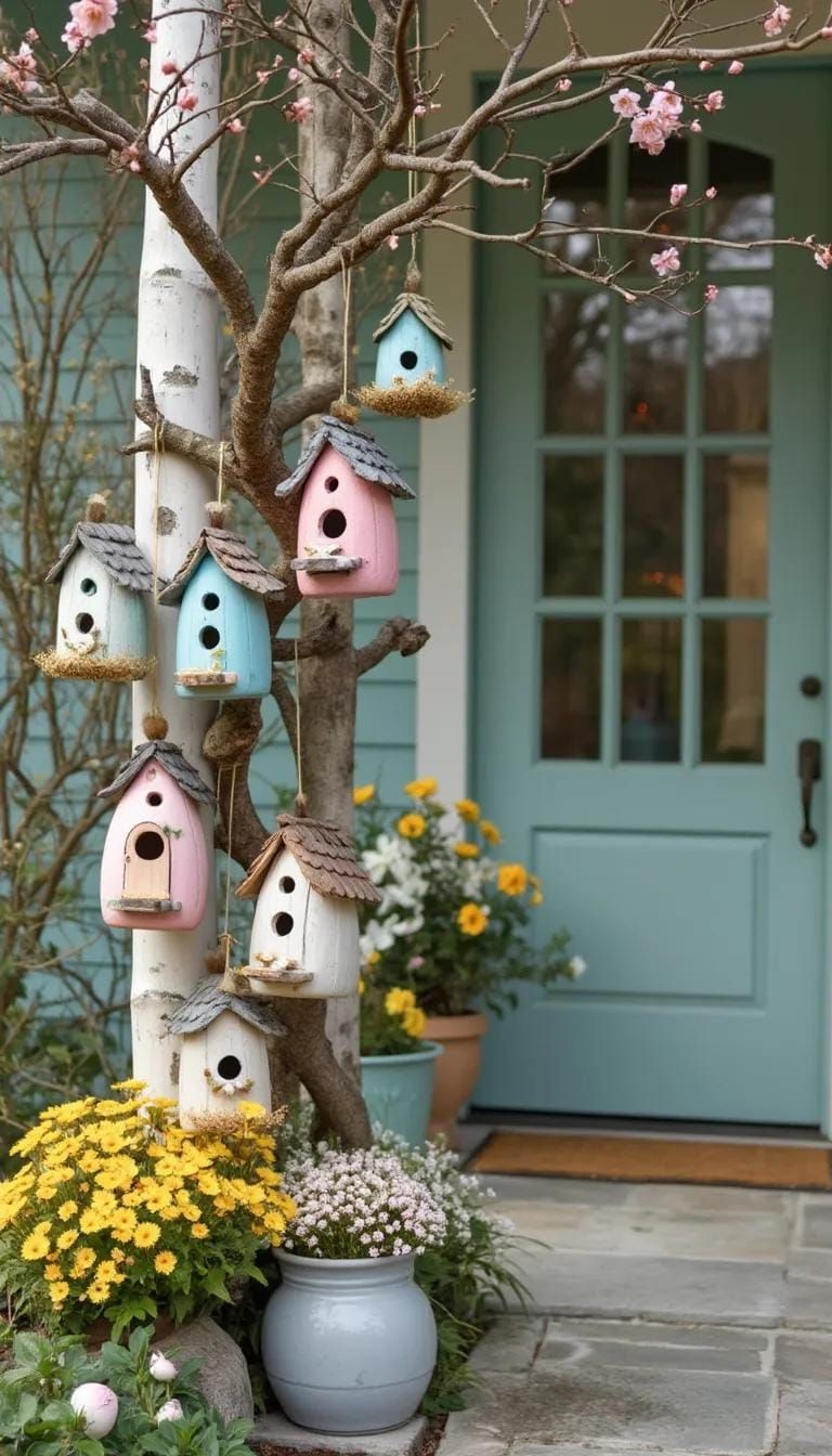 2. Enchanting Easter Birdhouse Display - photo 3