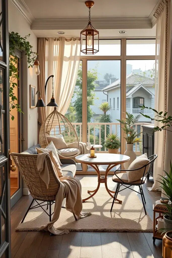 Small Balcony Additions With Luxury Lounge Appeal - photo 2
