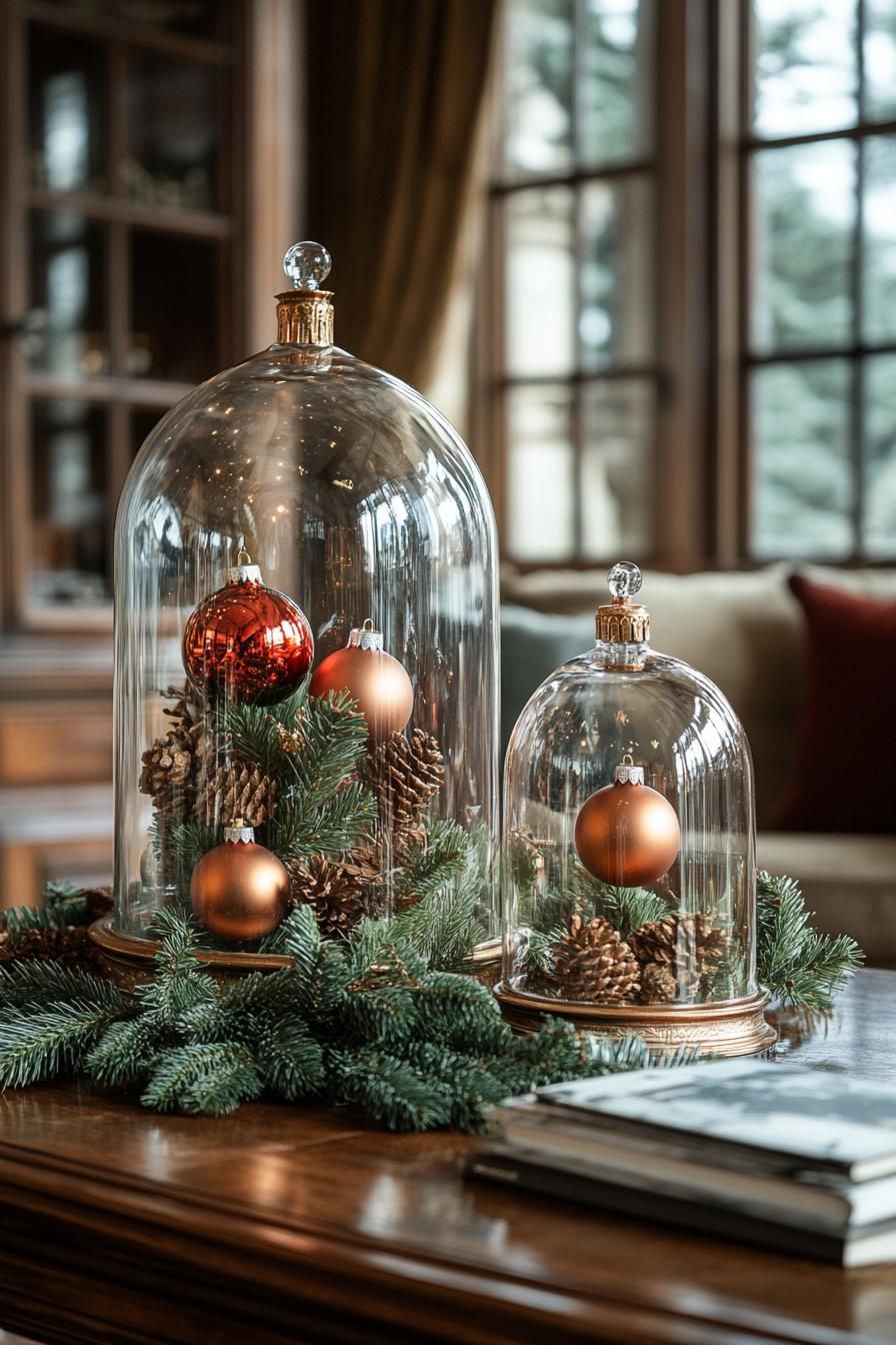 4. Elegant Glass Cloche Displays - photo 3