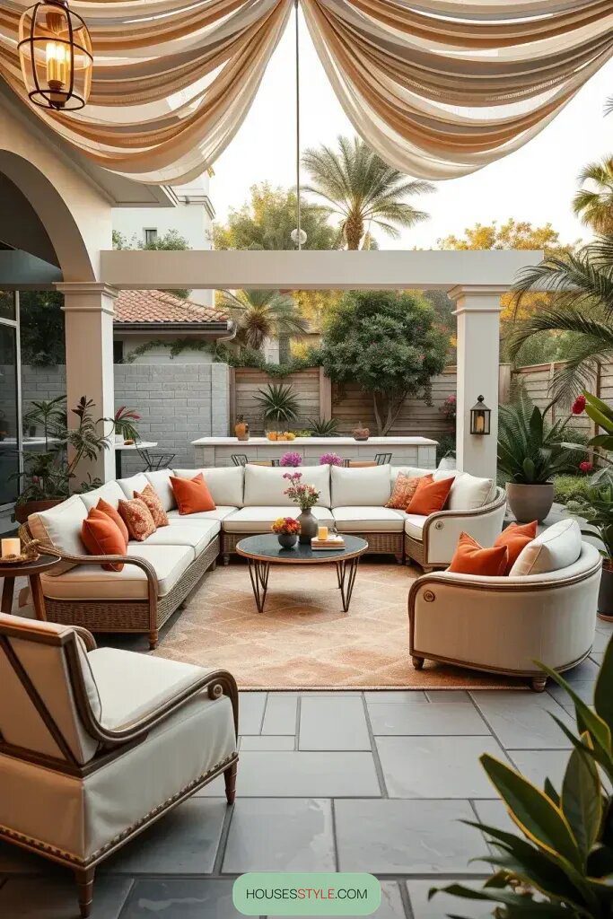 Soft Fabric Ideas for Outdoor Seating - photo 2