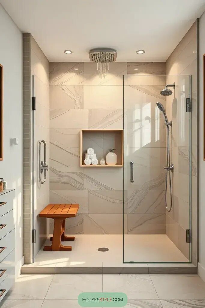 Build a Frameless Glass Walk-In Shower - photo 2