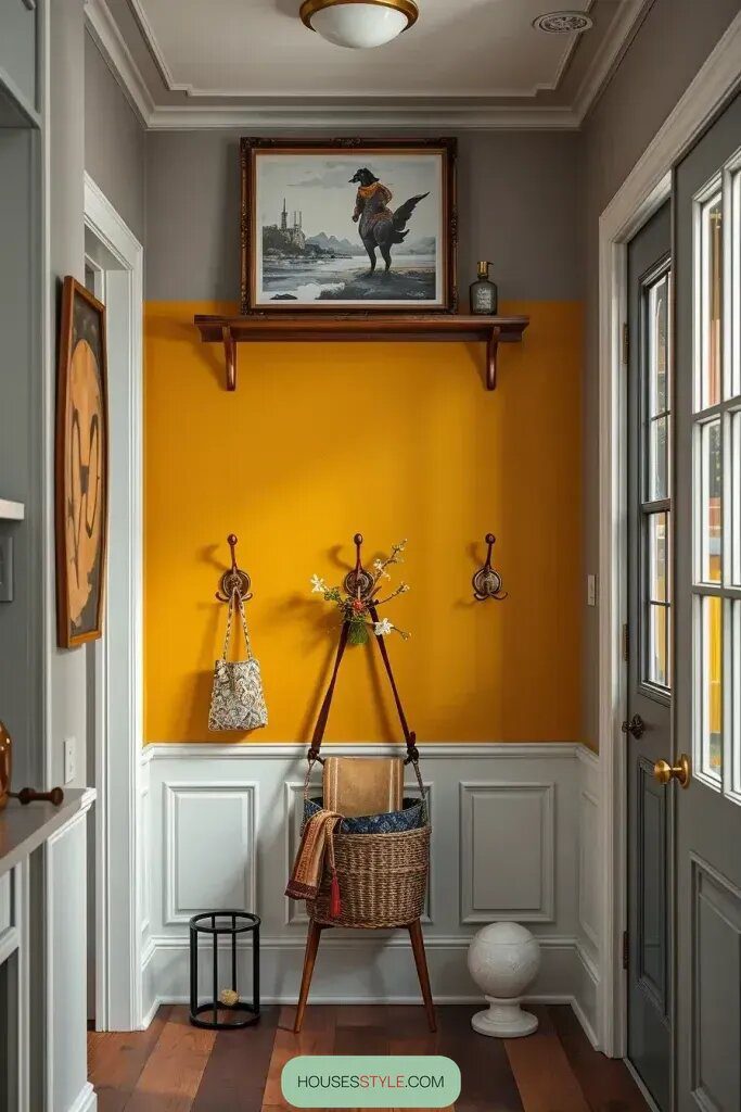 Brightening Your Entryway with Hand-Painted Wall Hooks