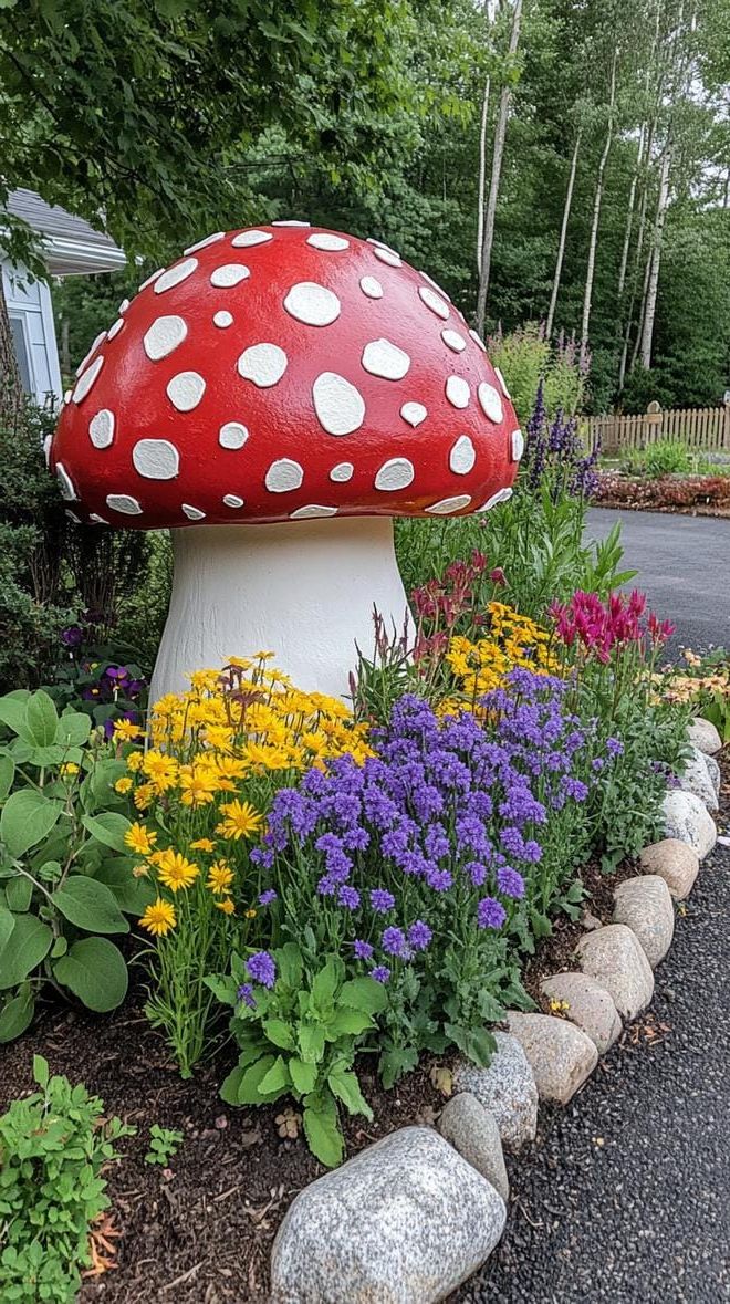 11. A Garden Bed Shaped Like a Mushroom - photo 2