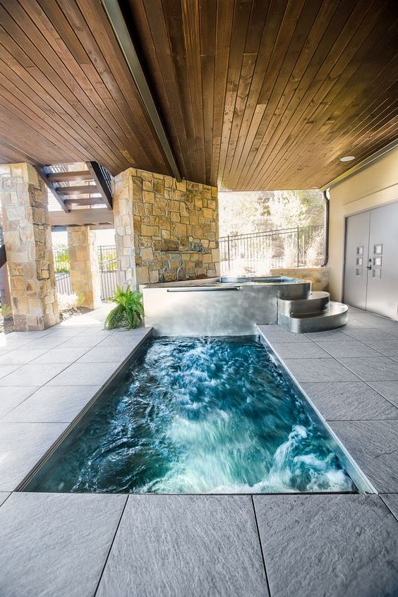 20 Stainless Steel Swimming Pool Designs to Adore - photo 19
