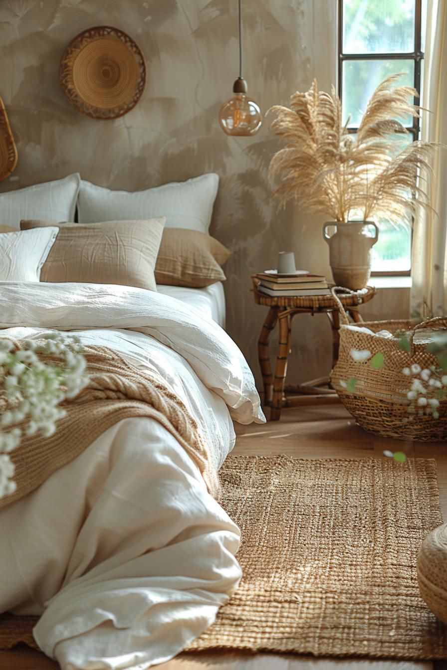 15. Boho Coastal Wicker Rattan Collection