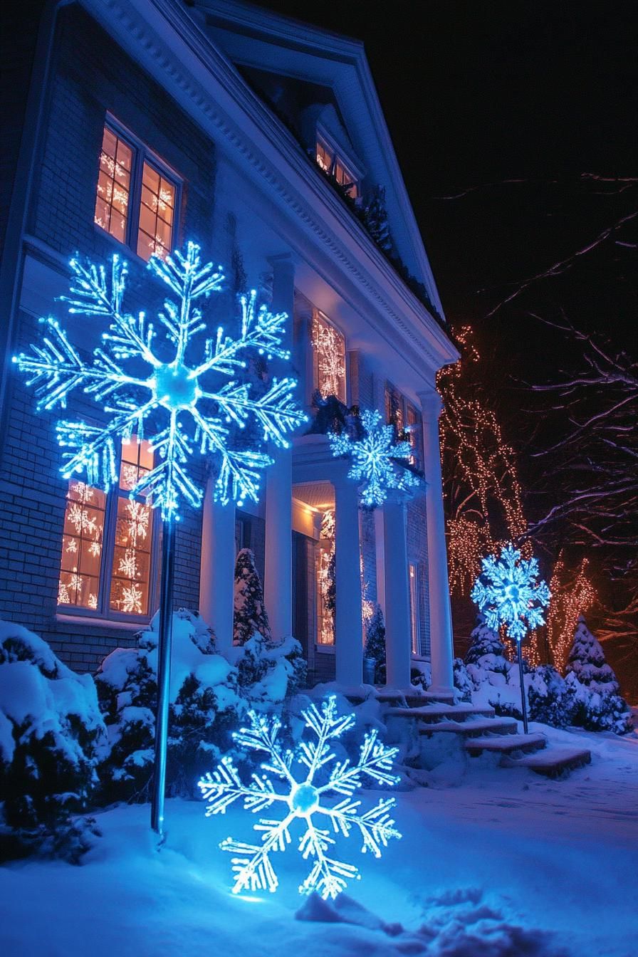 2. Snowflake Lights for Roof and Windows - photo 2
