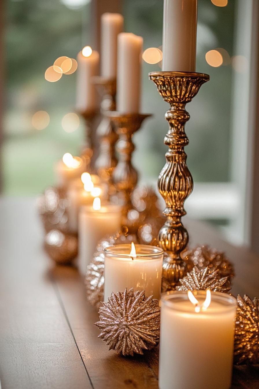 6. Elegant Candelabra Displays - photo 2