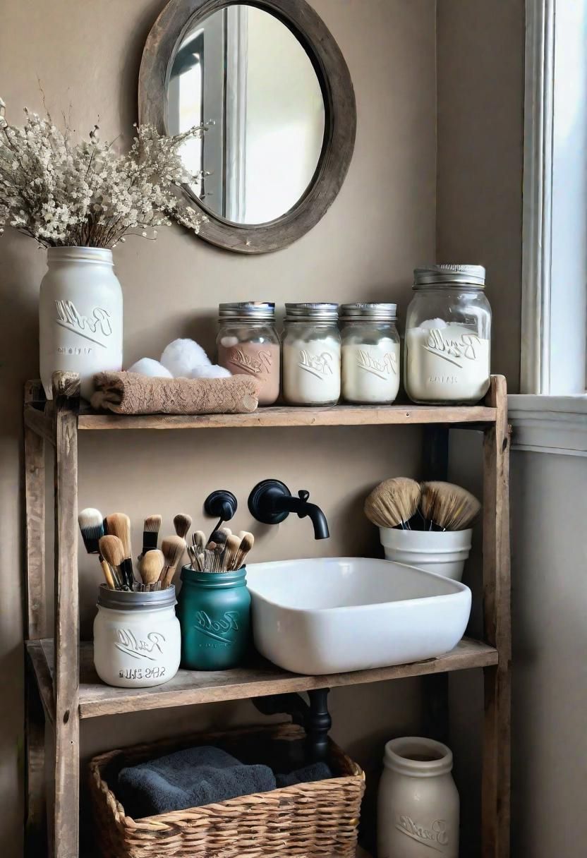 23. Chalk-Painted Mason Jars - photo 3