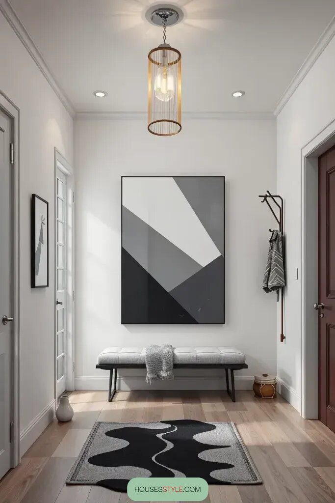 Artisan Painted Shapes to Refresh Your Entryway - photo 2