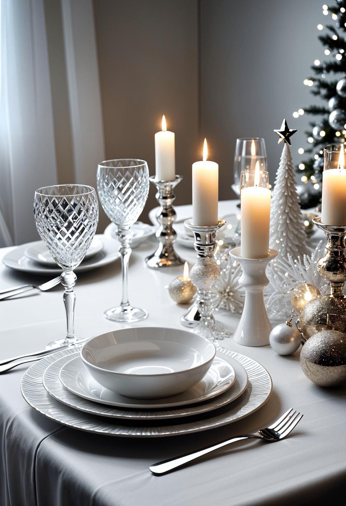 10. Chic Holiday Table Setting Ideas - photo 2