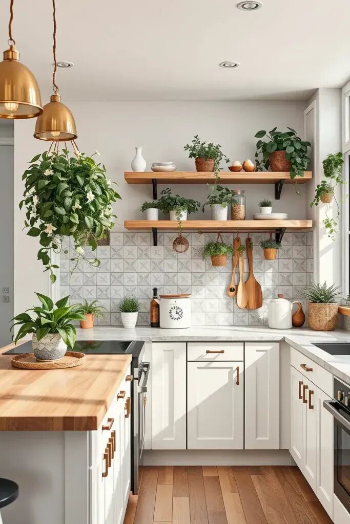 Using Greenery to Soften Clean Lines - photo 2