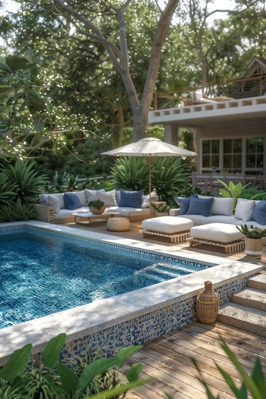 5. Nautical Pool Deck Theme - photo 3