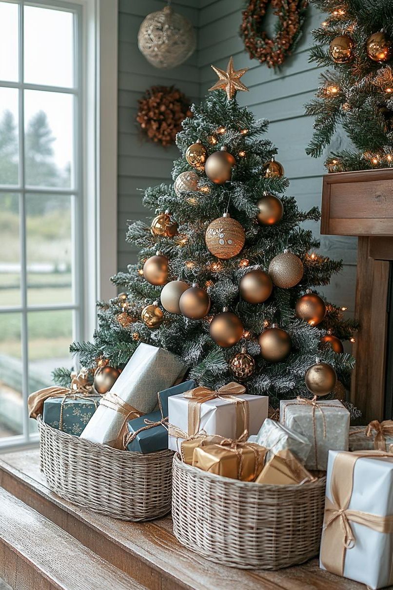 15. Rustic Wire Basket Decor Ideas - photo 3