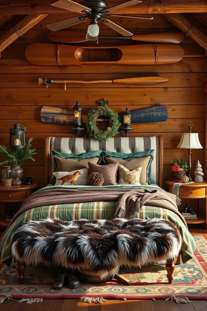 Lake Lodge Style With Canoe and Forest Accents - photo 2