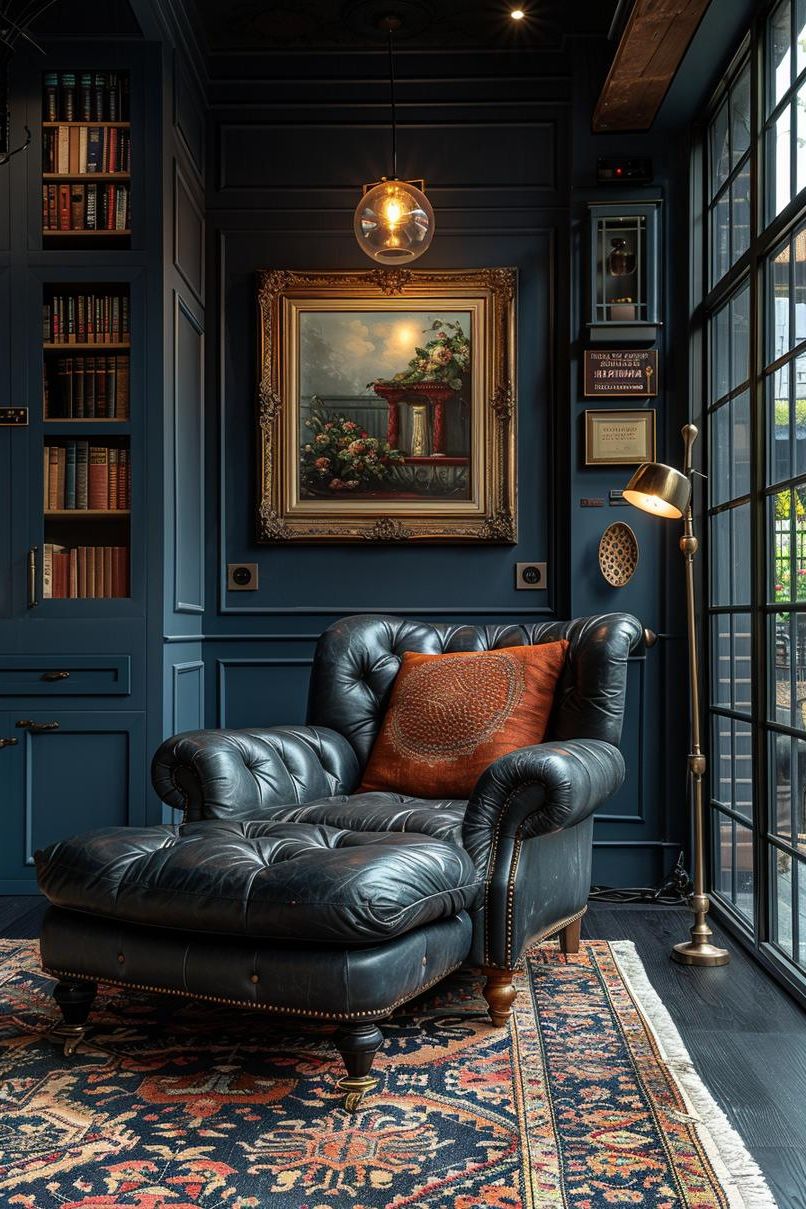 1. Vintage Reading Nook Vibes - photo 3