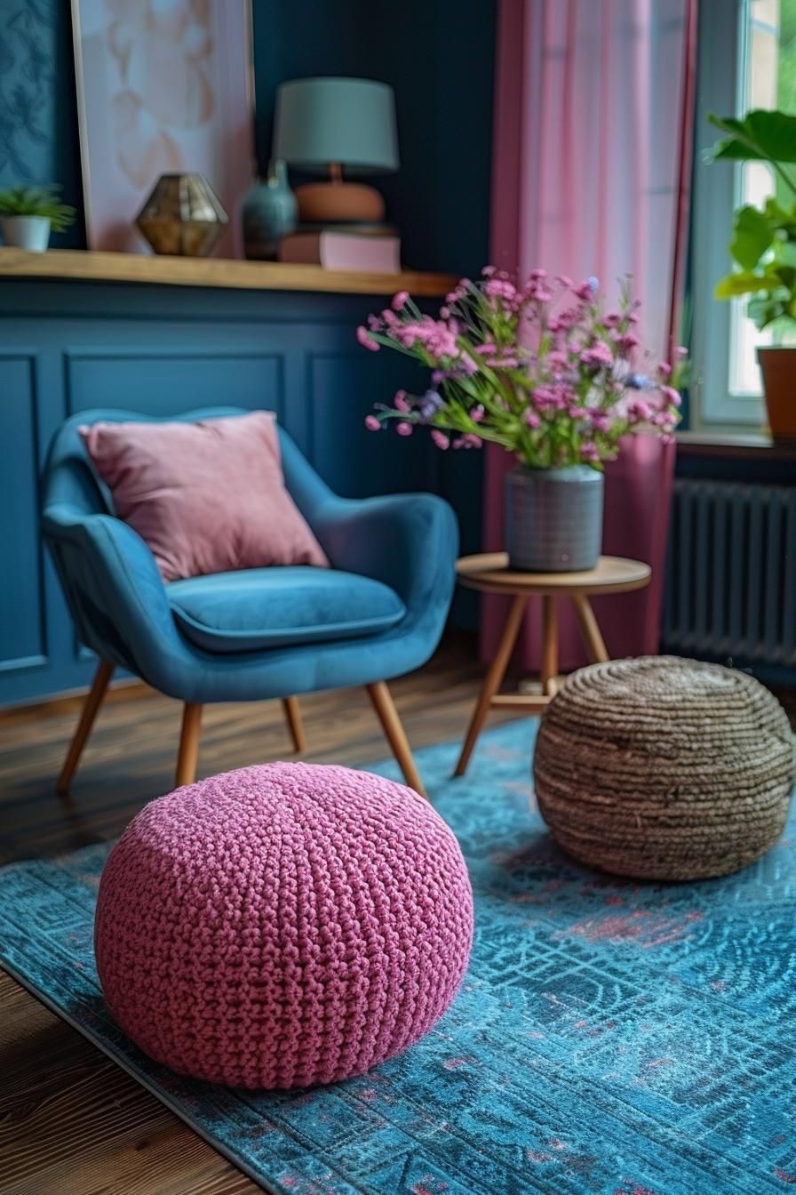 13. Pairing Eclectic Rugs With Seating - photo 2