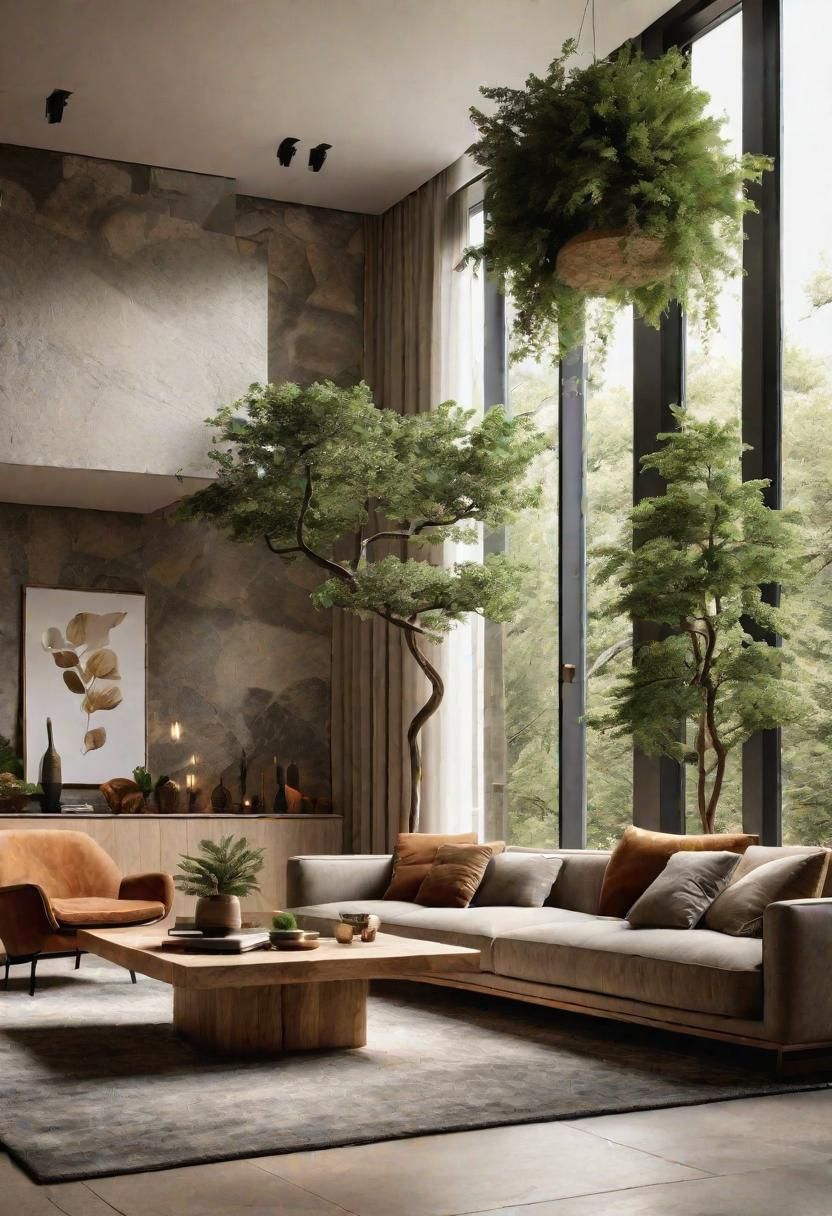 24. Nature-Inspired Living Room Ideas