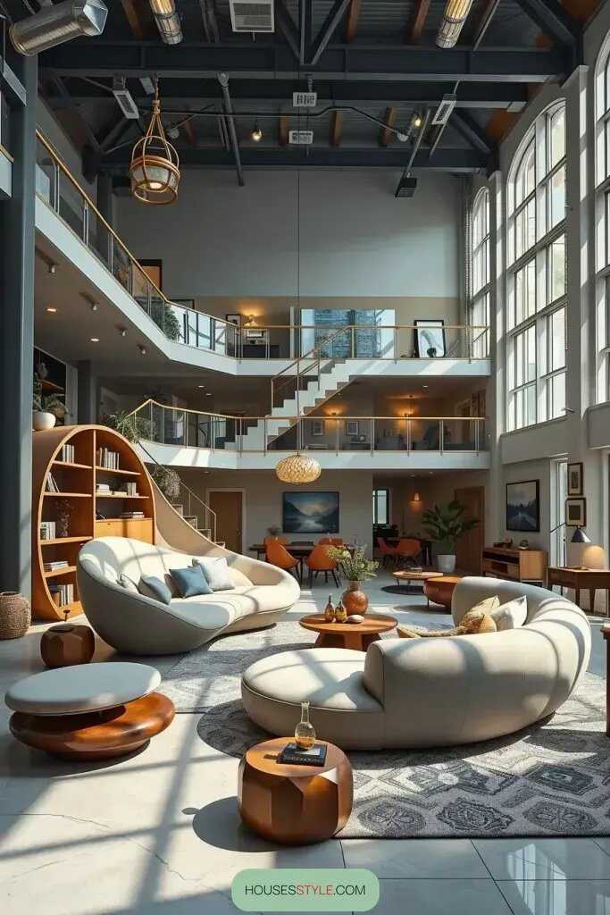 Oversized Furniture With an Artful Edge