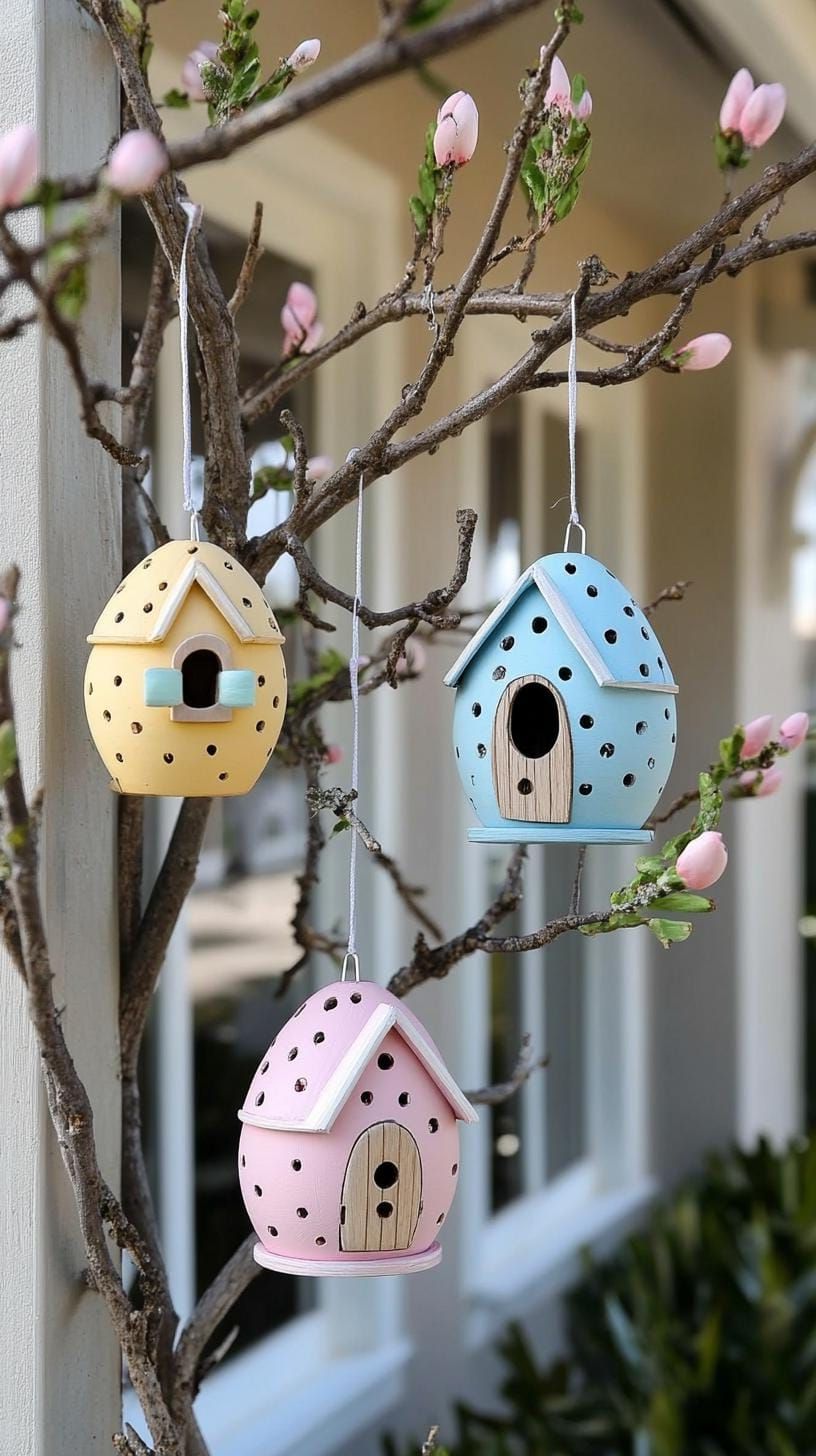 2. Enchanting Easter Birdhouse Display - photo 2