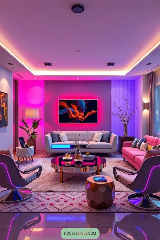 Color-Changing Furniture Powered by Technology
