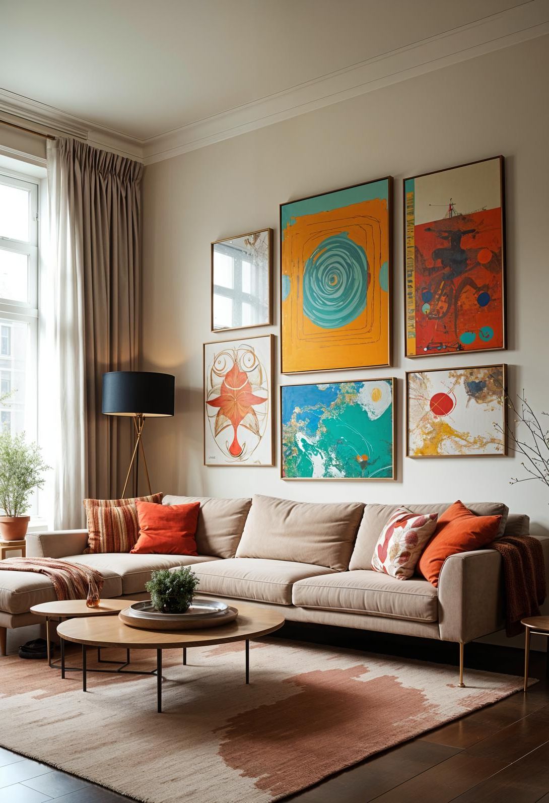 20. Retro-Inspired Wall Decor for Modern Rooms - photo 3