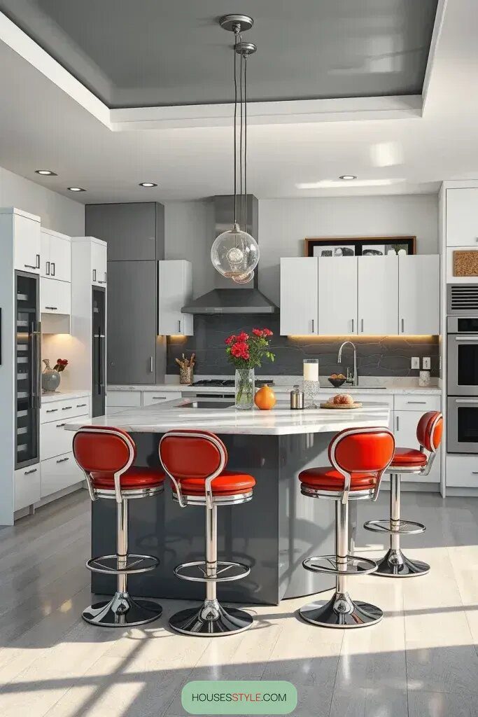 Diner-Style Bar Stools With a Retro Twist - photo 2