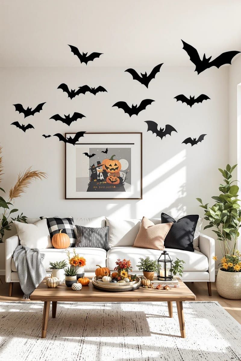 9. Felt Bats Hanging from the Ceiling - photo 3