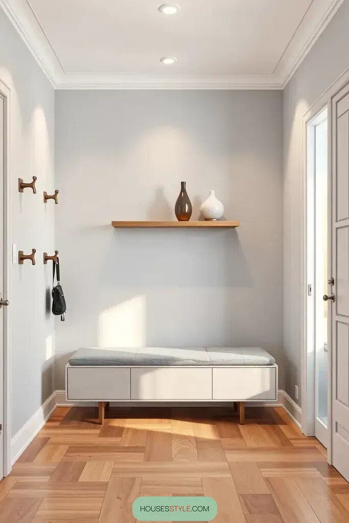 Minimalist Style for a Welcoming Entrance