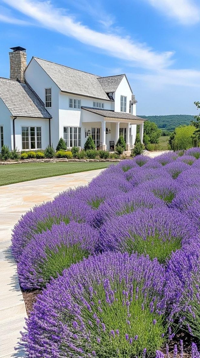 9. Lavender Fields Leading to the Farmhouse - photo 2