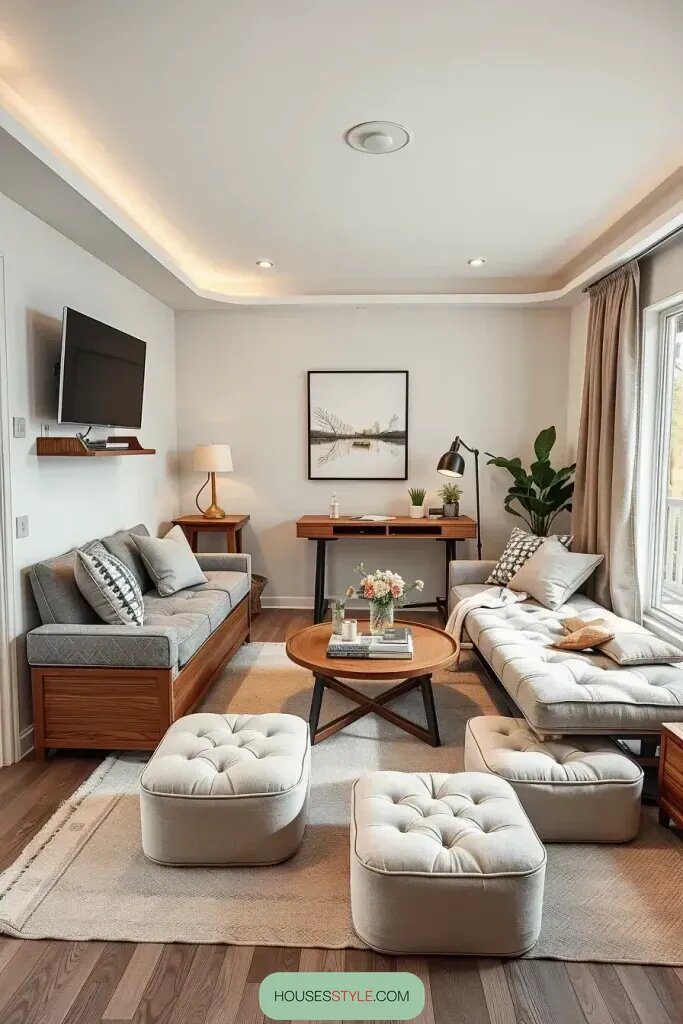 Multi-Functional Furniture Ideas For Small Living Spaces - photo 2