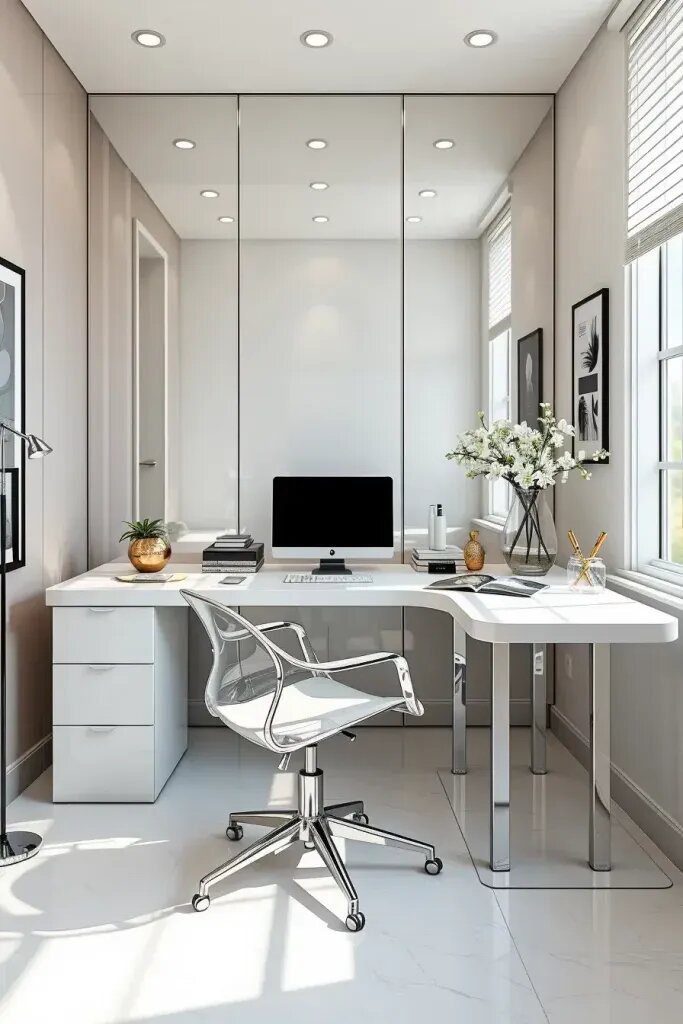 High Gloss Finishes For A Polished Workspace