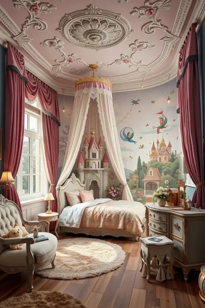 Fairytale-Inspired Bedroom Designs for Kids