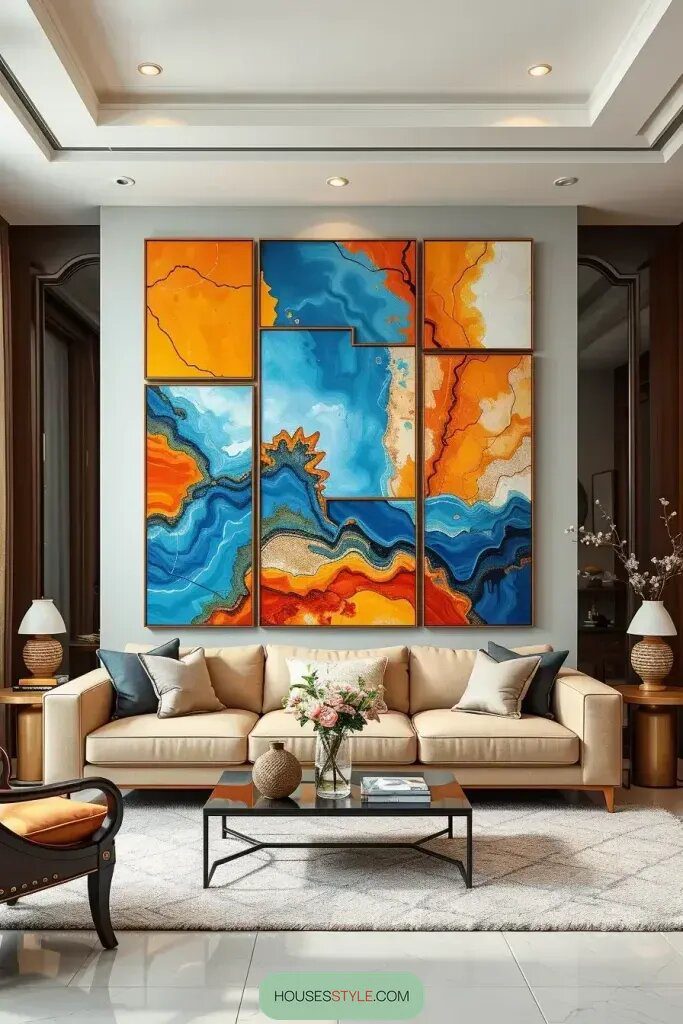Try Bold Color Layered Acrylic Grids Here - photo 2
