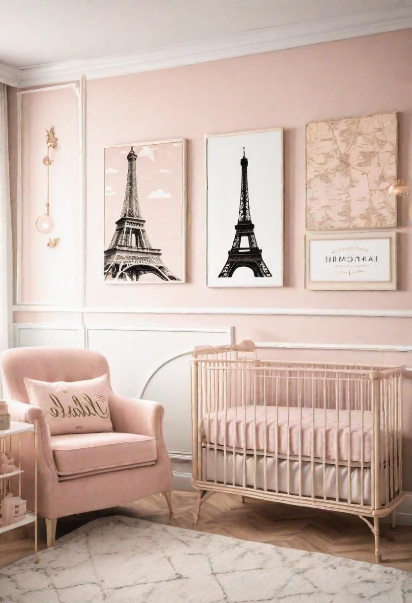 10. Stylish Parisian Chic Nursery