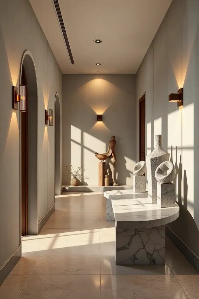 Sculptural Furniture as Hallway Art - photo 2