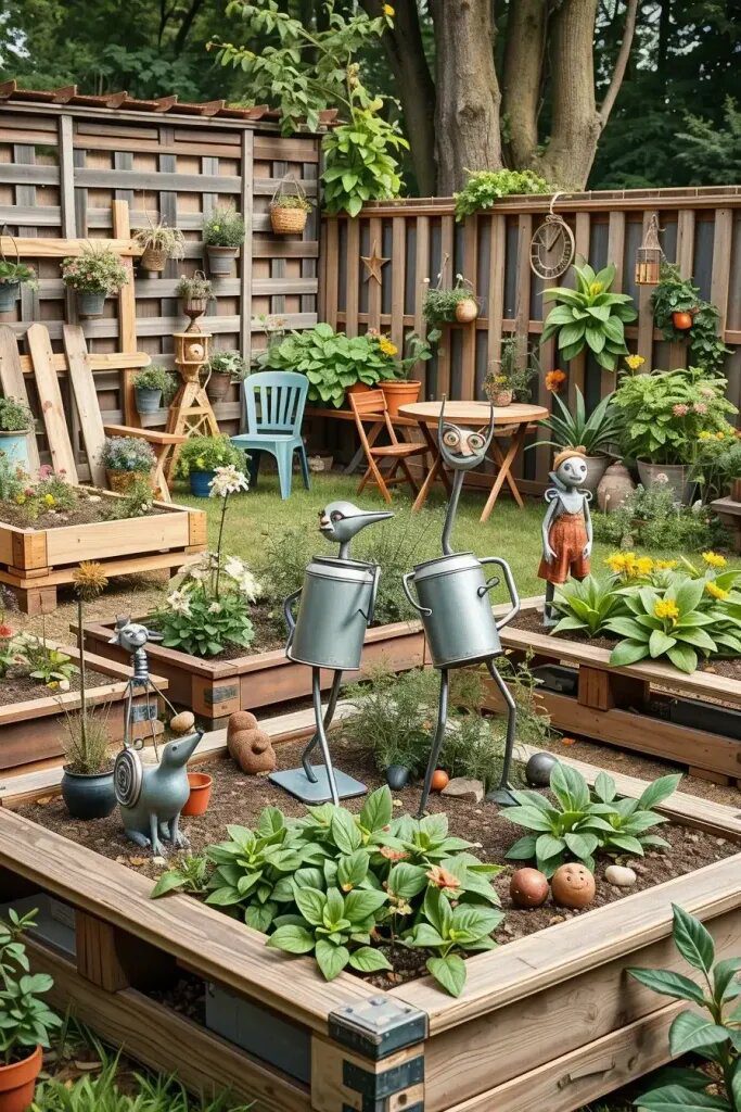 1. Eco-Friendly Art Pieces for Magical Garden Decor - photo 2