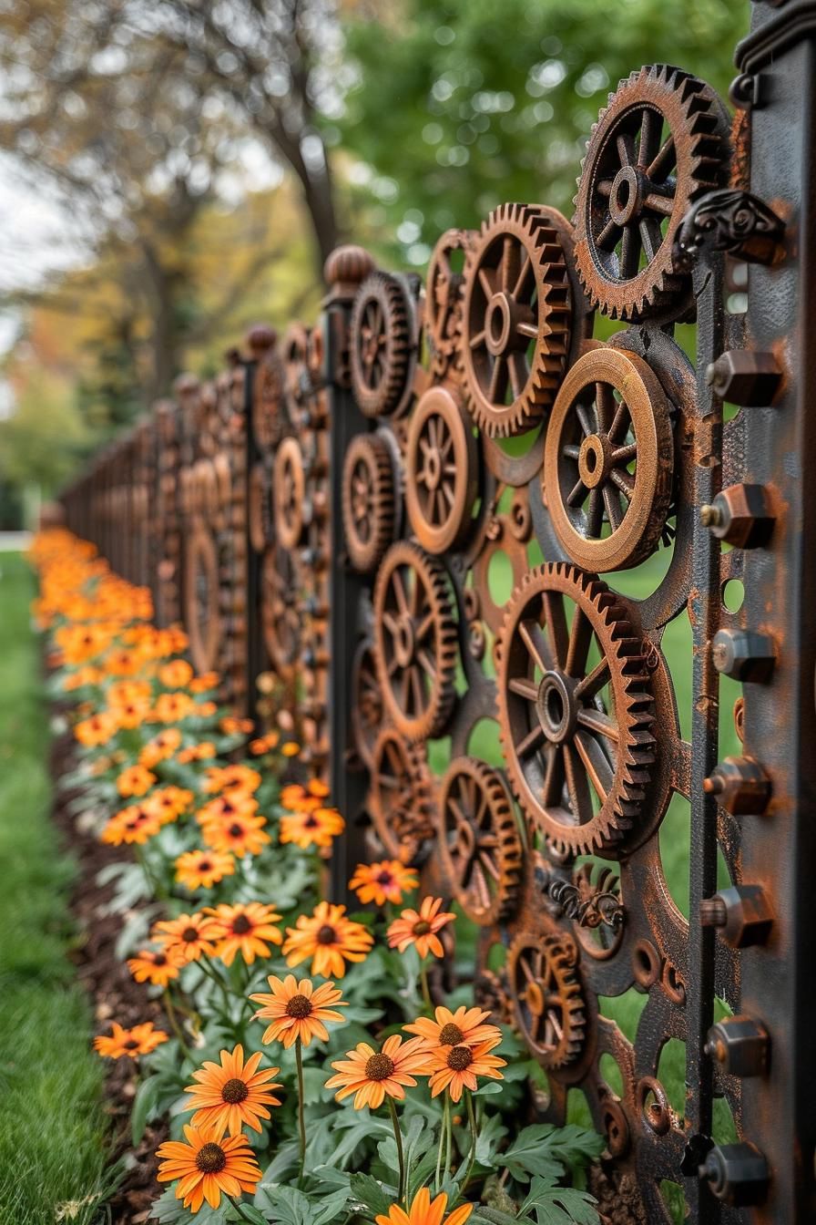 3. Steampunk Gear Wall Art - photo 2
