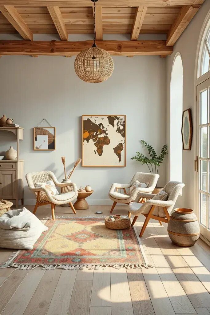 Nordic Charm Meets Global Modern Style
